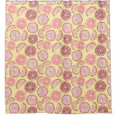 Citrus Pattern Duschvorhang (Vorderseite)