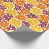 Citrus pattern geschenkpapier (Ecke)
