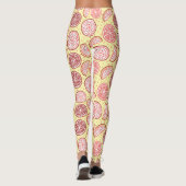 Citrus Pattern Leggings (Rückseite)