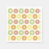 Citrus Pattern Paper Napkins Serviette (Vorderseite)