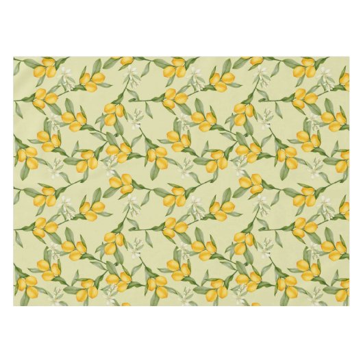 Citrus Pattern Tablecloth Tischdecke (Vorderseite (Horizontal))