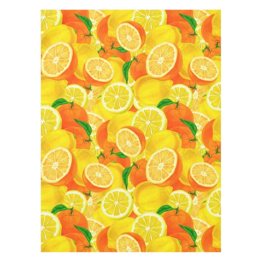 Citrus Pattern Tablecloth Tischdecke (Vorderseite)