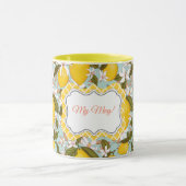 Citrus Pattern Tasse (Zentrum)