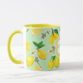 Citrus Pattern Tasse (Links)
