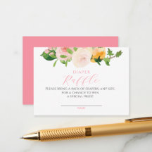 Citrus Pink Babydusche Windelwanne Raffel