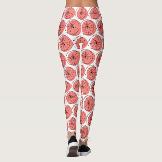 Citrus Pink Multi Leggings (Rückseite)