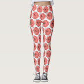 Citrus Pink Multi Leggings (Vorderseite)