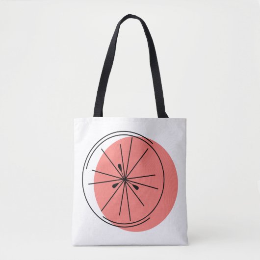 Citrus Pink überall in der Tasche (Vorderseite)