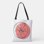 Citrus Pink überall in der Tasche (Rückseite)