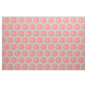 Citrus Pink Weißer Stoff grau (Fat Quarter (45,7 x 55,9 cm))