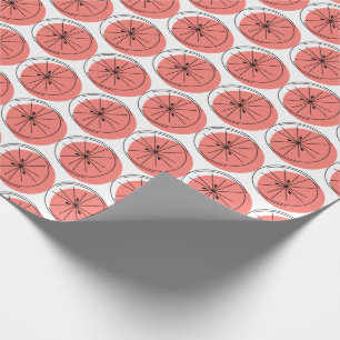 Citrus Pink Wrapping Paper Geschenkpapier