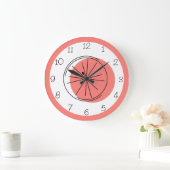 Citrus Pink Zahlen rund um die Uhr (Zuhause)