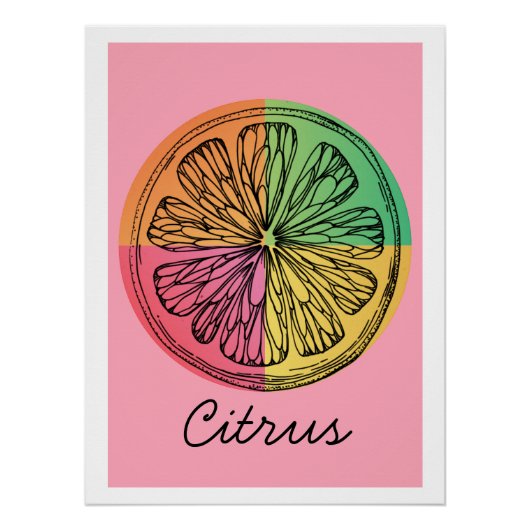 Citrus Poster (Vorderseite)