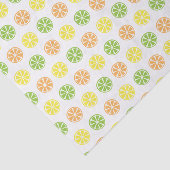 Citrus Print Tissue Paper Seidenpapier (Ausschnitt)