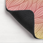 Citrus Punch Ombre Abstrakt Mousepad (Ecke)