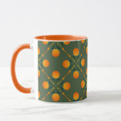 Citrus Quilt Print Graphic Art Tasse (Links)