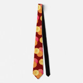 Citrus Sangria Graphic Neck Tie Krawatte (Vorderseite)
