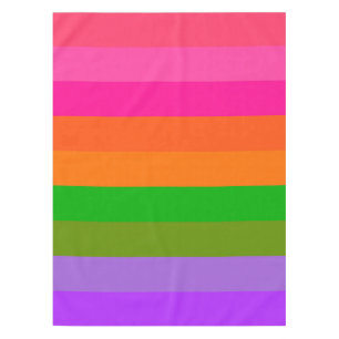 Citrus Sherbet Stripes Tischdecke