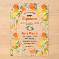 Citrus Sie fand ihr Haupt-Squeeze-Brautparty