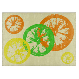 Citrus Slice Cutting Board Schneidebrett