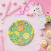 Citrus Slice Geburtstagsparty Pappteller (Party)