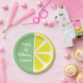 Citrus Slice Geburtstagsparty Pappteller (Party)