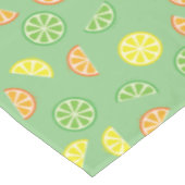 Citrus Slice Kid's Birthday Summer Tischdecke (Schrägansicht)