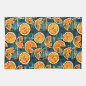 Citrus Slice Pattern Küchentücher (Horizontal)
