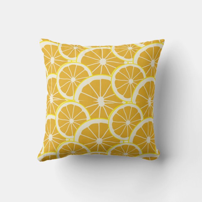 Citrus Slice Pillow Kissen (Rückseite)