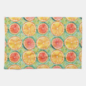 Citrus Slice Tile - Orange, Limon & Grapefruit Geschirrtuch (Horizontal)
