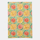 Citrus Slice Tile - Orange, Limon & Grapefruit Geschirrtuch (Vertikal)