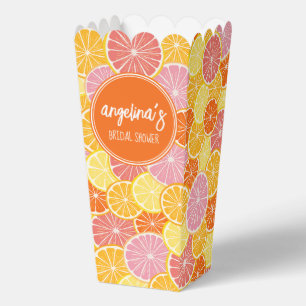 Citrus Slices fand ihr Haupt-Squeeze-Brautparty Geschenkschachtel