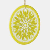 Citrus Slices Lemon Keramikornament (Rechts)