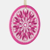 Citrus Slices Pink Lemon Keramikornament (Rechts)