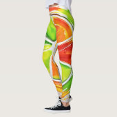 Citrus Splash Design Leggings (Links)