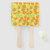 Citrus Splash Illustration Fächer (Vorne und Hinten)