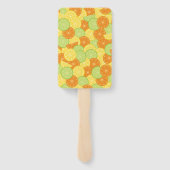 Citrus Splash Illustration Fächer (Rückseite)