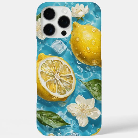 Citrus Splash Lemon Case-Mate iPhone Hülle (Rückseite)