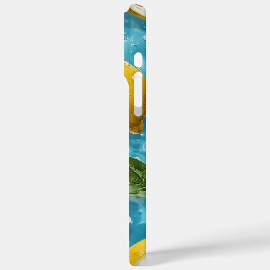 Citrus Splash Lemon Case-Mate iPhone Hülle (Rückseite / Links)