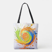 Citrus Splash of Color Design Tasche (Rückseite)