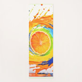 Citrus Splash of Color Design Yogamatte (Vorderseite)