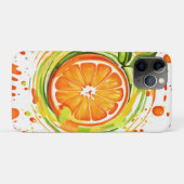 Citrus Splash of Joy Case-Mate iPhone Hülle (Rückseite (Horizontal))