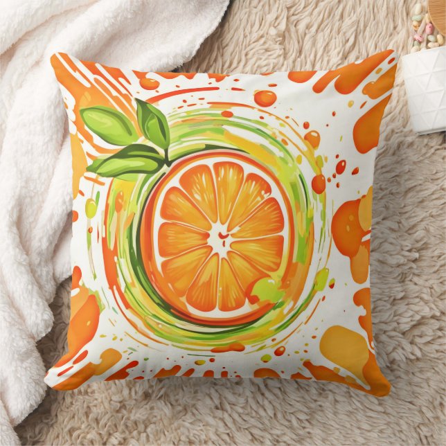 Citrus Splash of Joy Kissen (Decke)