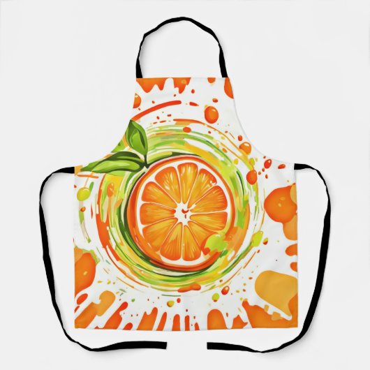 Citrus Splash of Joy Schürze (Vorderseite)