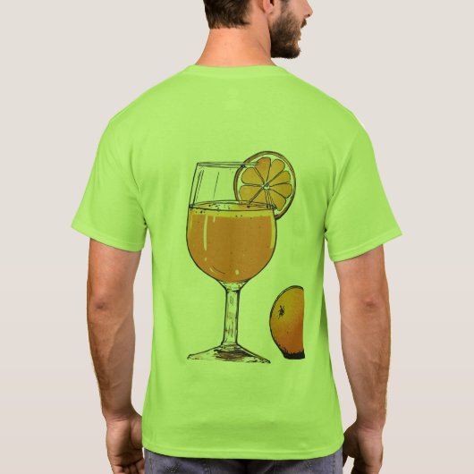 ‚Citrus Splash‘ T-Shirt (Rückseite)