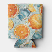 Citrus Spritz – Refreshing Tropical Citrus Fruits Dosenkühler (Vorderseite)