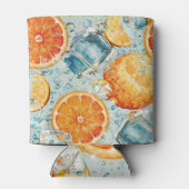 Citrus Spritz – Refreshing Tropical Citrus Fruits Dosenkühler (Rückseite)