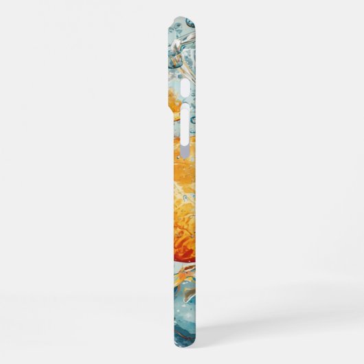 Citrus Spritz – Refreshing Tropical Citrus Fruits iPhone Hülle (Linke Seite)