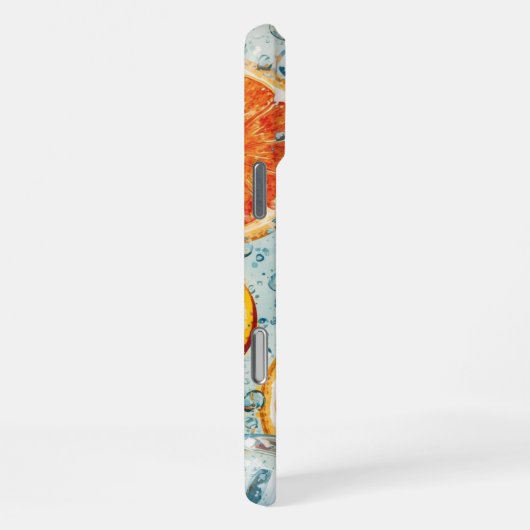 Citrus Spritz – Refreshing Tropical Citrus Fruits iPhone Hülle (Rechte Seite)