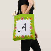 Citrus Square Green Monogram überall in der Tasche (Von Nahem)